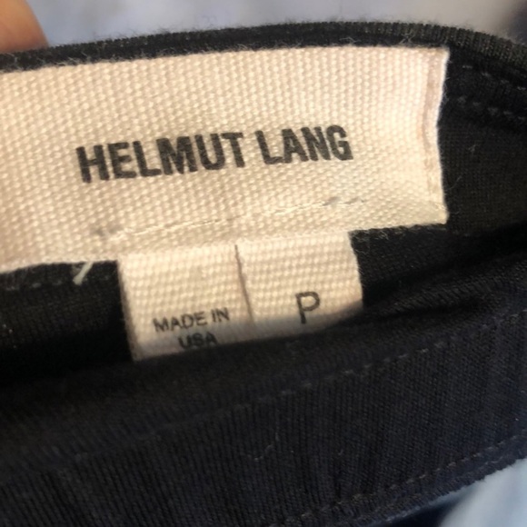 Helmut Lang blue asymmetrical midi skirt - Picture 7 of 8